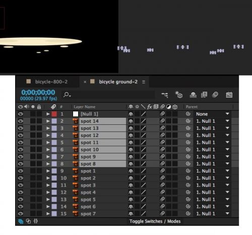 آموزش متحرک سازی دوچرخه در افترافکت